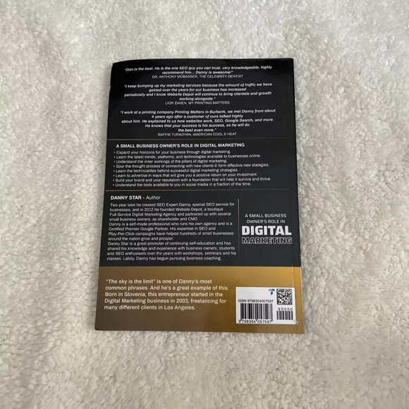 A Small Business Owner’s Role In: Digital Marketing Danny Star 3rd Edition PB - Picture 2 of 9